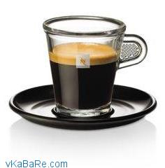 Стеклянные чашки nespresso. Glass Espresso 80 мл