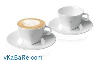 Фарфоровые чашки Pure Cappuccino